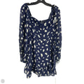Dress Casual Short By Reformation In Blue & Cream, Size: 6