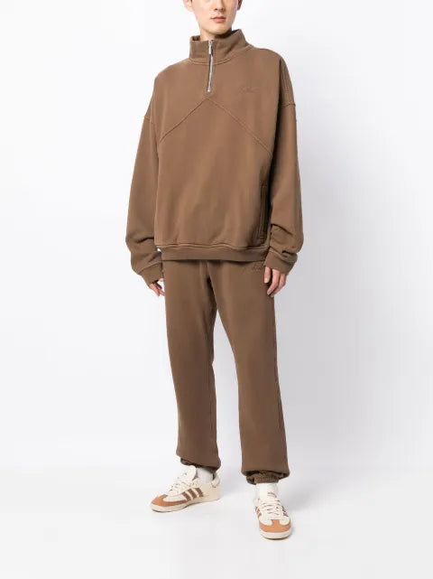 RHUDE logo-embroidered sweatshirt