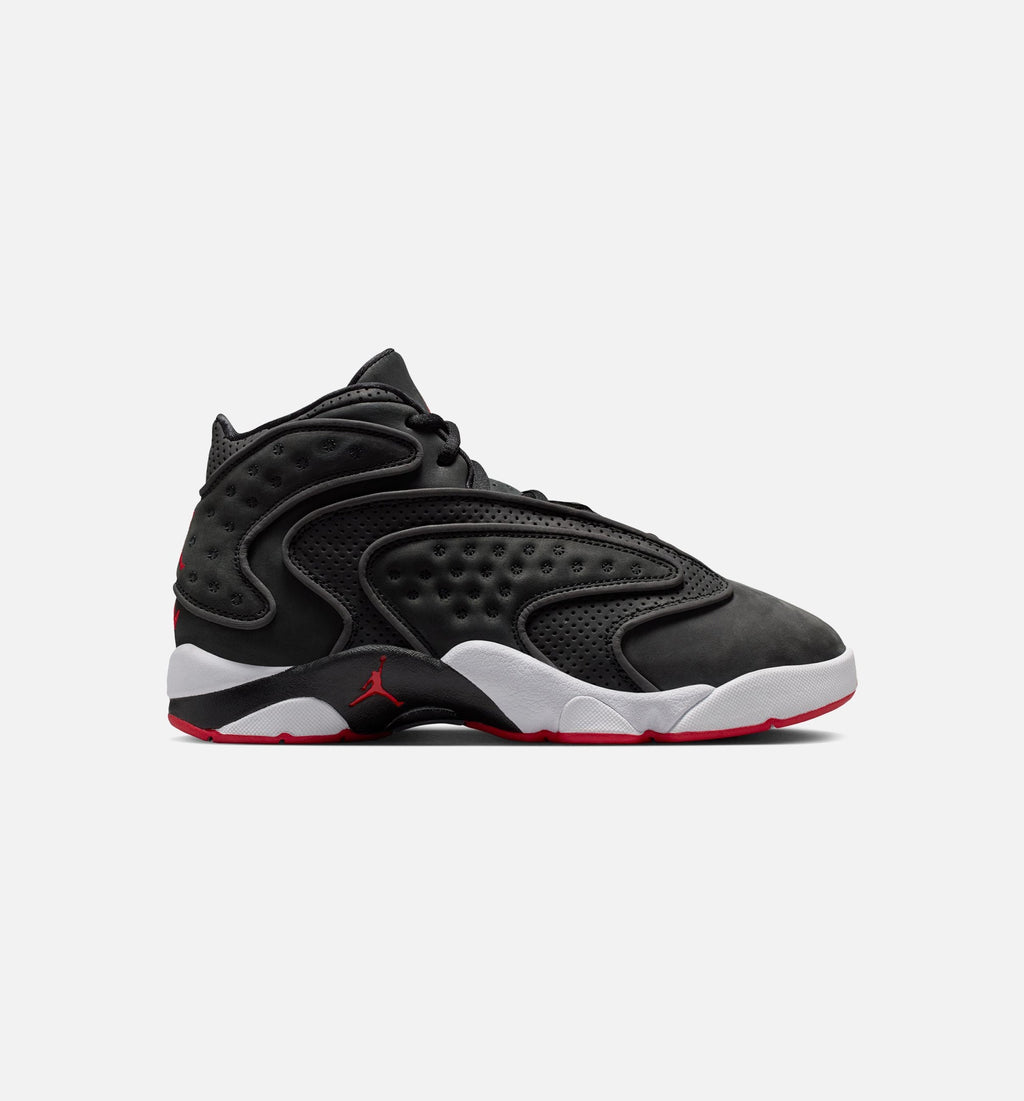 Air Jordan OG Black and University Red Women's Sneakers