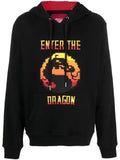 Mostly Heard Rarely Seen 8-Bit text-print cotton hoodie