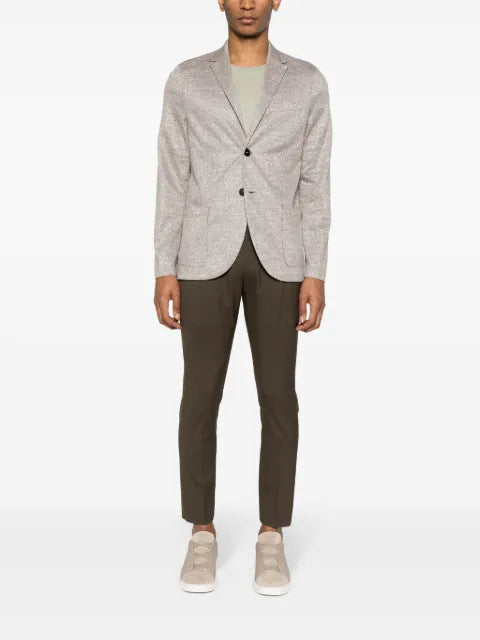 Harris Wharf London single-breasted knitted blazer