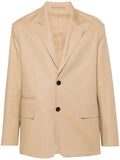 Lanvin single-breasted cotton blazer