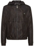 Philipp Plein camouflage-print hooded jacket