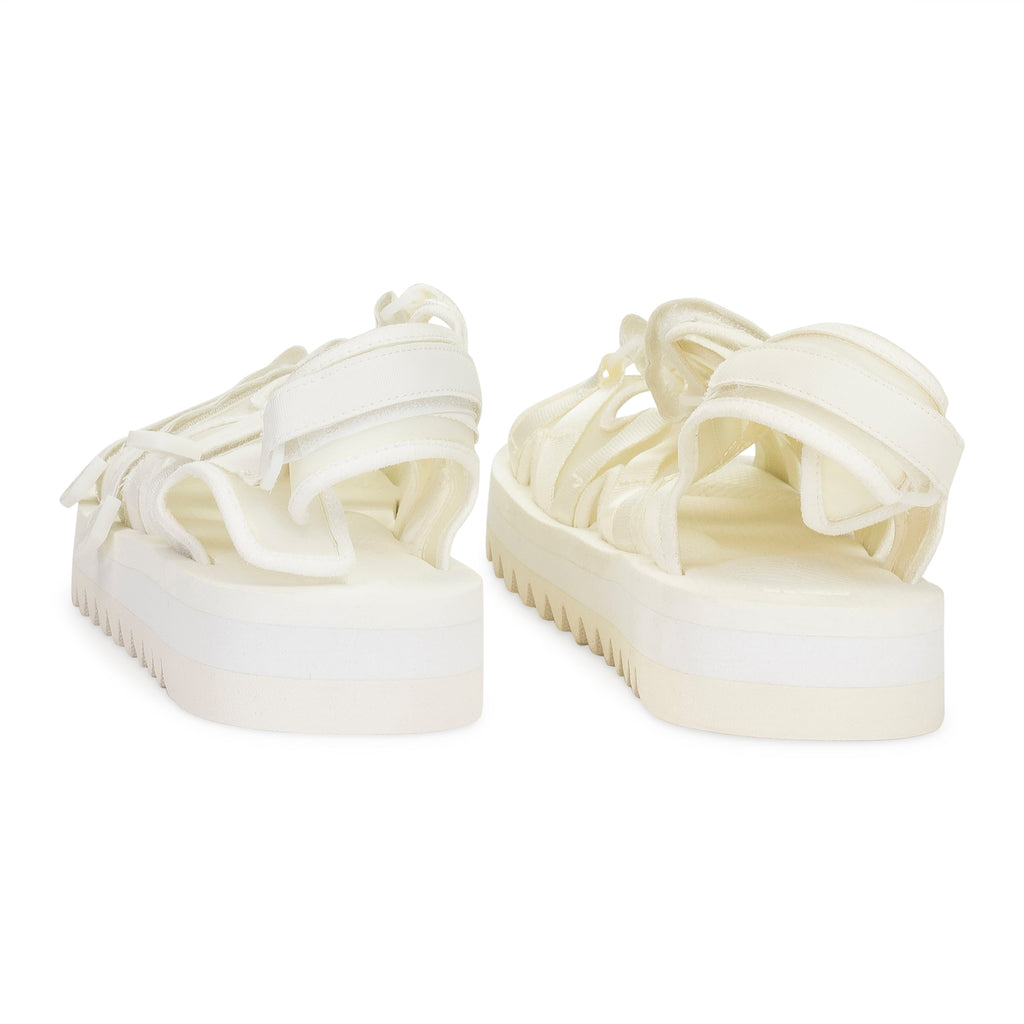SILICON SANDALE - COLLABORATED WITH SUIC WHITE SANDALS