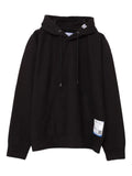 in･stru(men-tal). logo-patch hoodie