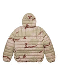 Supreme camouflage-pattern half-zip jacket