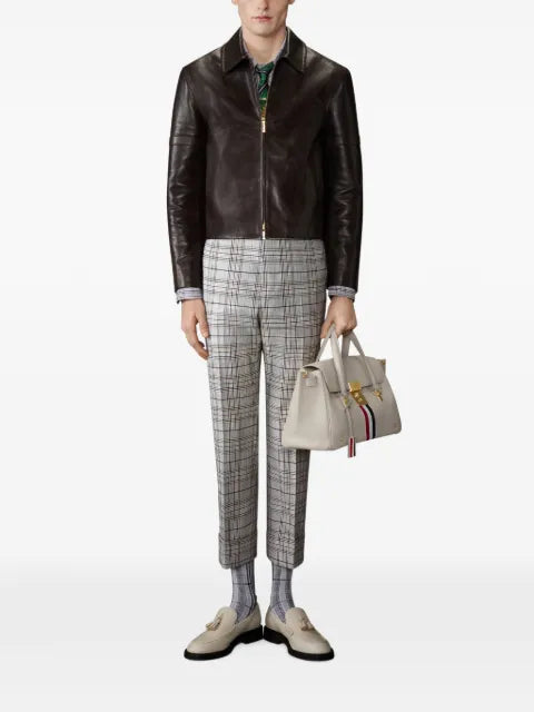 Thom Browne leather jacket