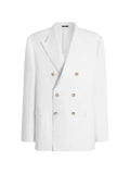 Dolce & Gabbana double-breasted taormina linen jacket