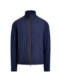 RLX Ralph Lauren woven-panel zip-up jacket