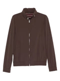 Brunello Cucinelli bonded nylon outerwear jacket with packable hood