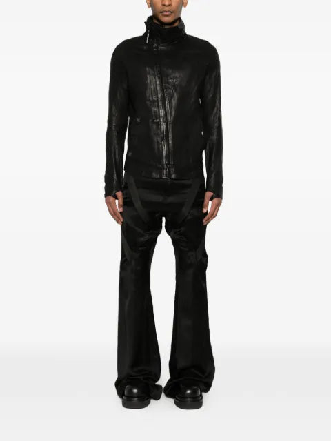 Isaac Sellam Experience zip-up leather jacket