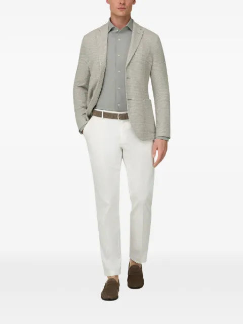 Boggi Milano patch-pocket blazer