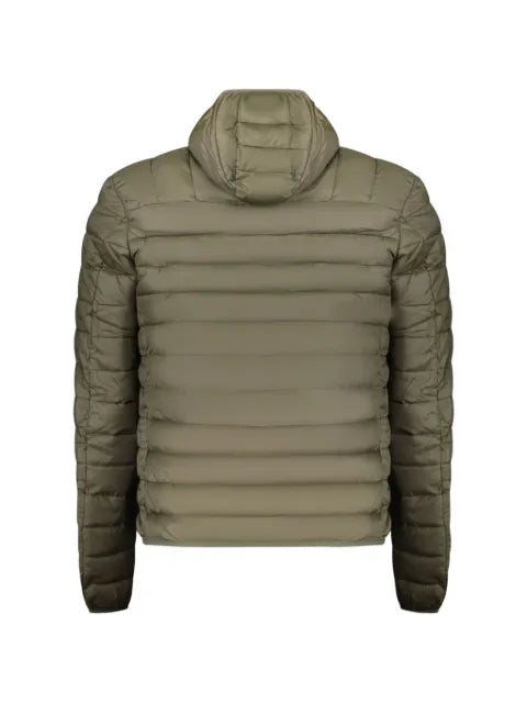 Cavalli Class hooded quilted jacket