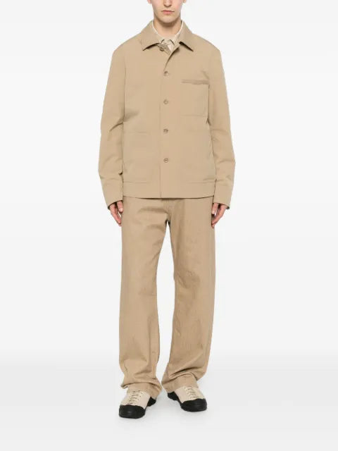 Moncler Nanav seersucker shirt jacket