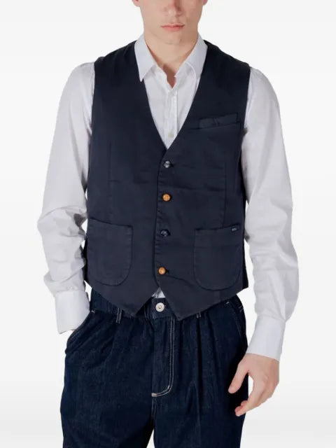 GIANNI LUPO button-up waistcoat