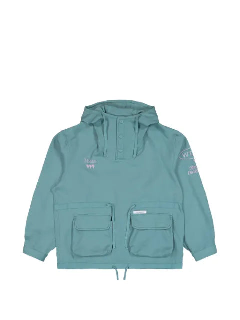 WTAPS Chamber logo-print hoodie