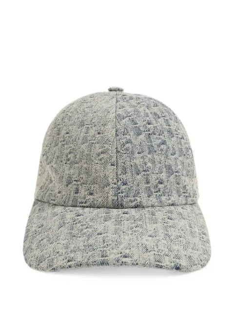 Emporio Armani baseball cap in monogram jacquard