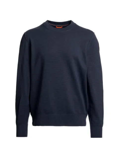 Parajumpers Basic Braw logo-patch knit