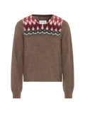Maison Margiela alpaca wool V-neck sweater