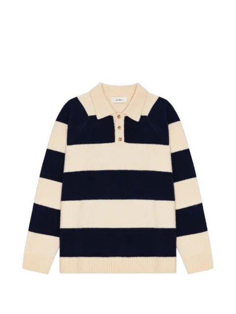 Les Deux striped long-sleeve sweater
