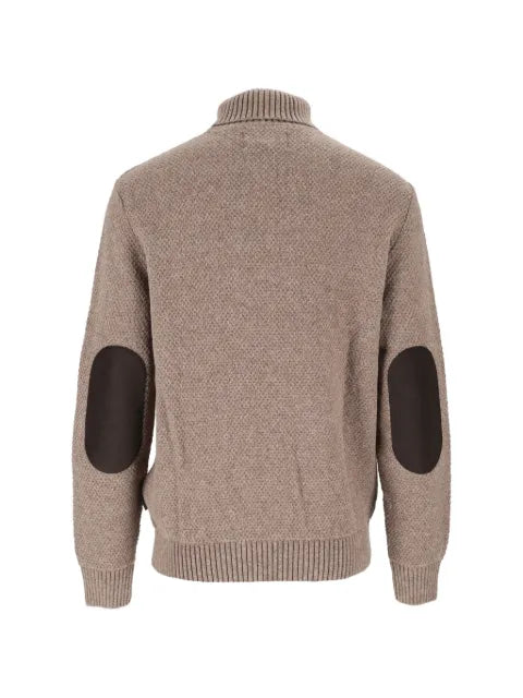 Barbour cable-knit roll-neck sweater