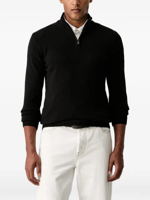 Colmar quarter-zip knitted sweater