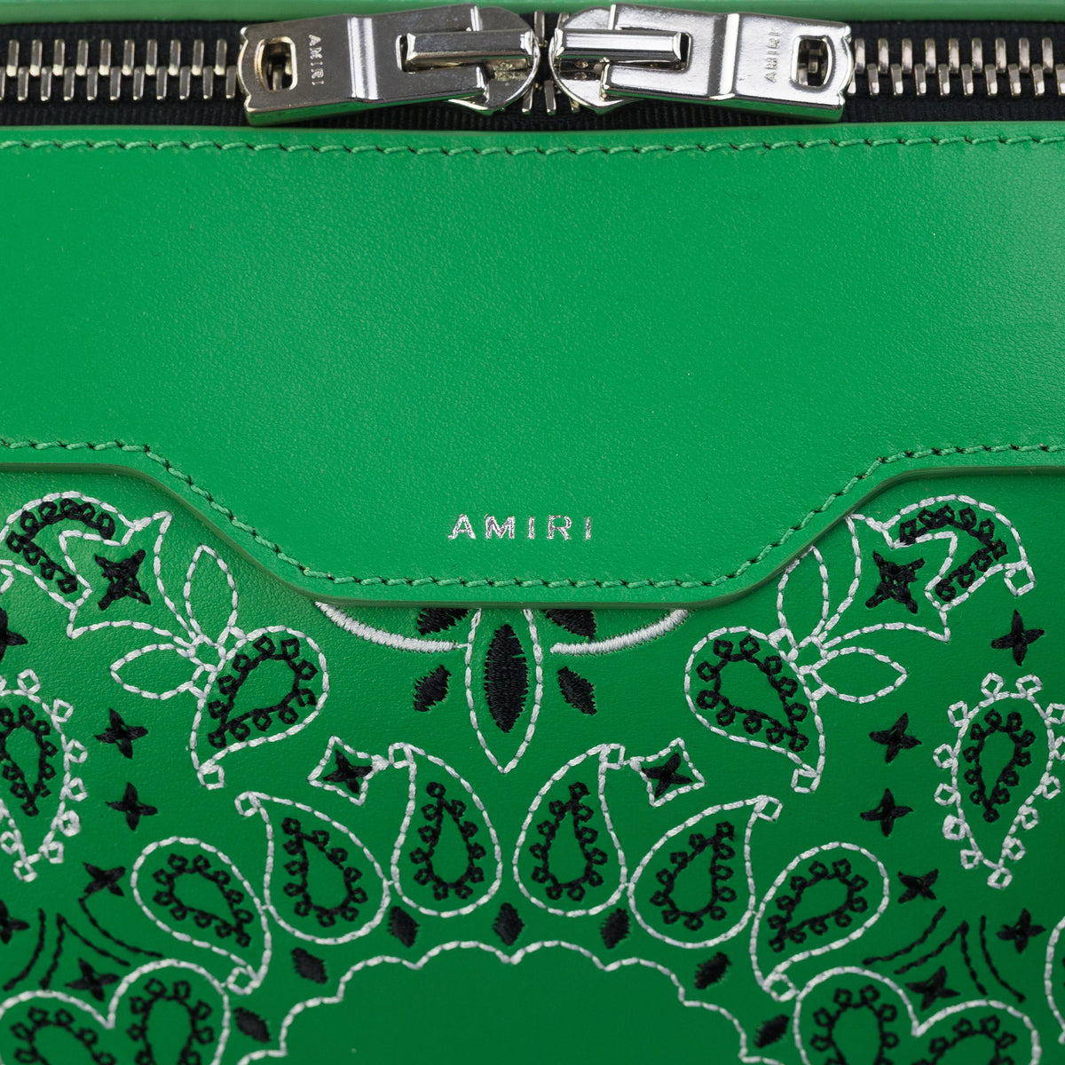 Green Weekender Bandana Bag