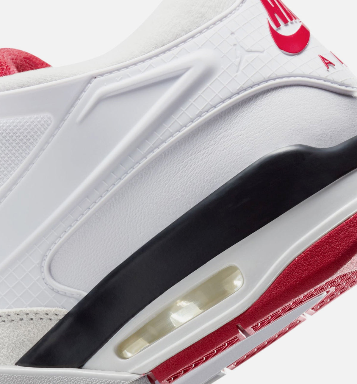Air Jordan 4 RM White and Grey Men's Lifestyle Shoes