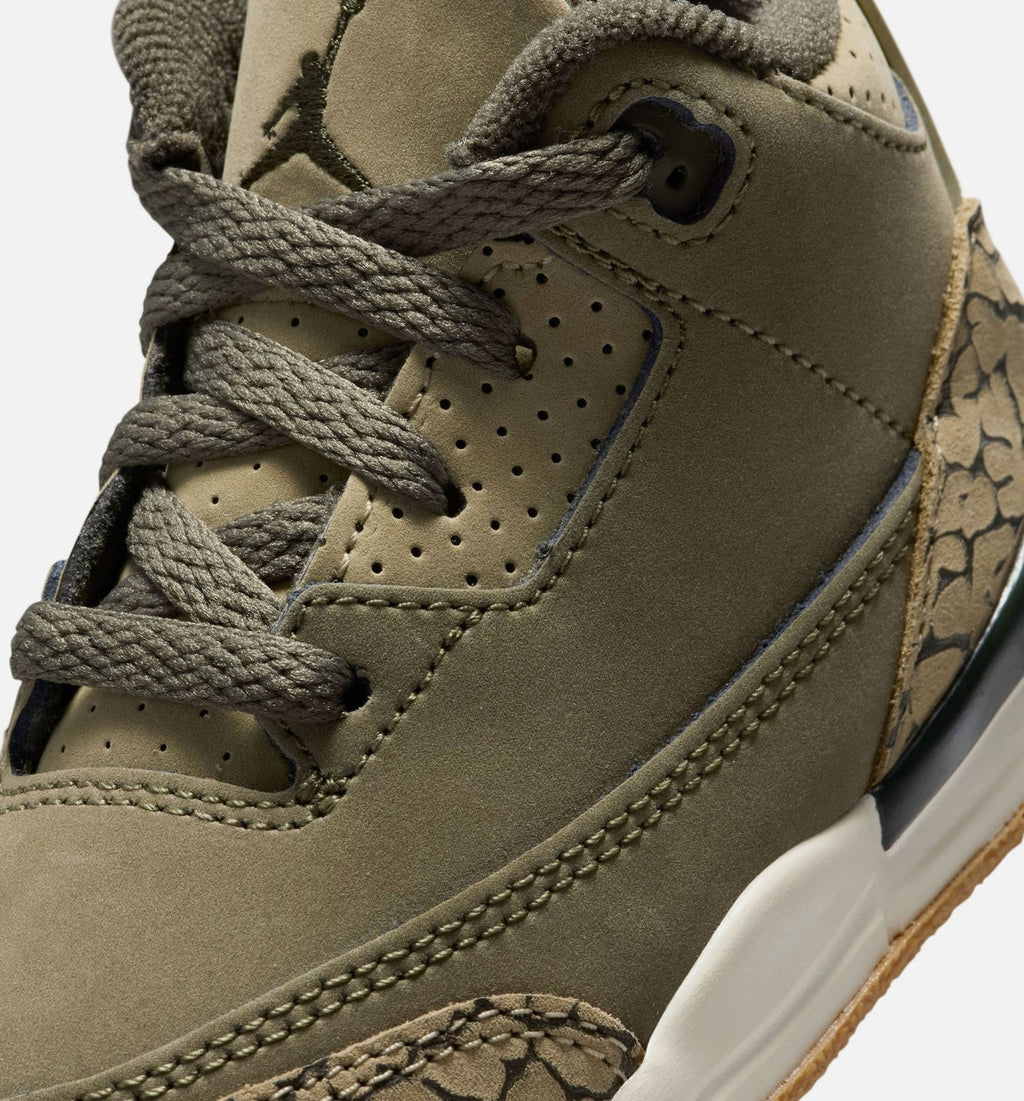 Air Jordan 3 Retro Medium Olive Infant/Toddler – Medium Olive/Sequoia/Neutral Olive/Sail