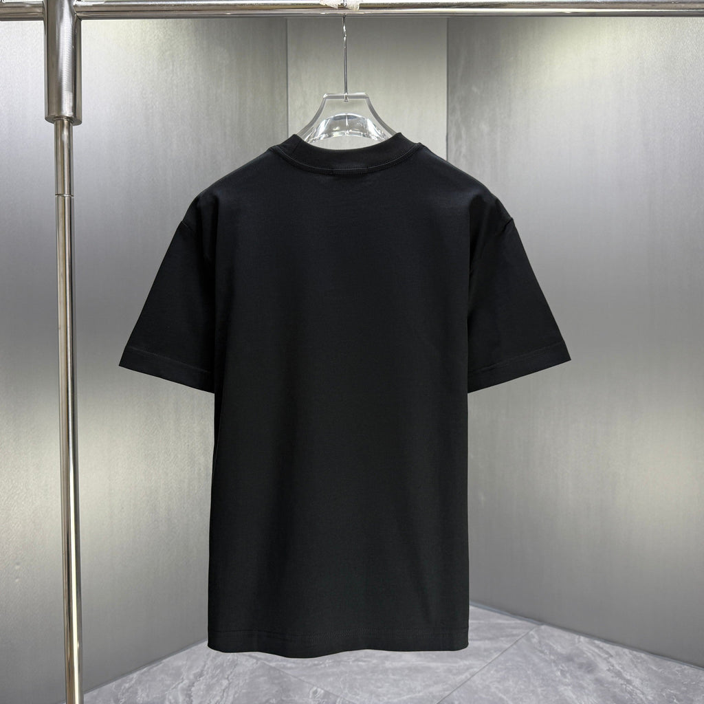 Moncler Tonal 3D Badge T-Shirt Black