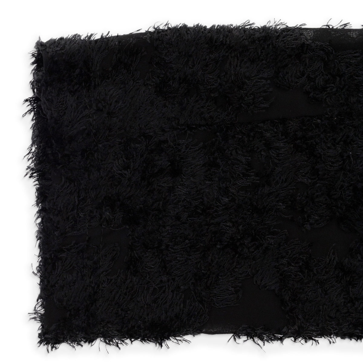 Black Foliage Double Layered T-Shirt