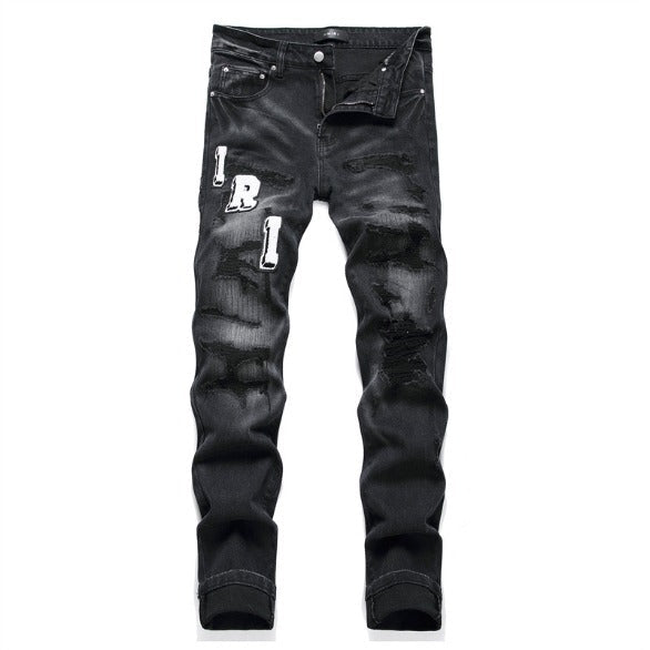 Amiri Jeans Ripped Stretch Jeans
