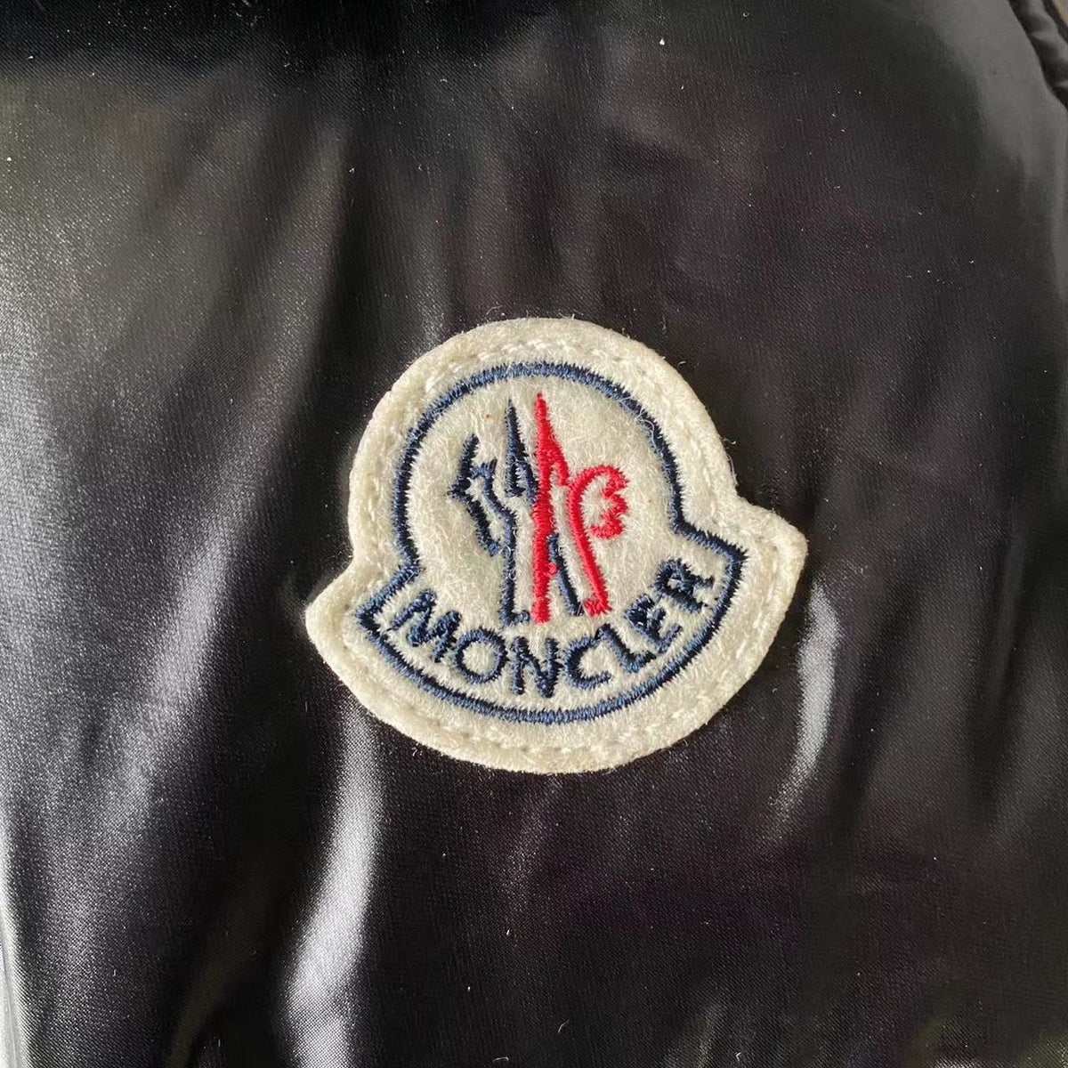 Moncler Maya Hooded Down Jacket – Iconic Glossy Black Puffer