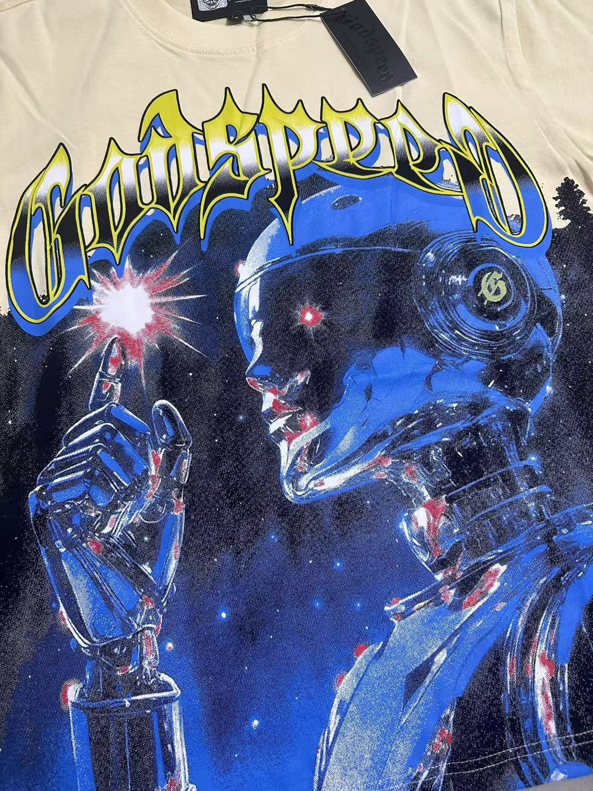 Godspeed Robot Graphic T-Shirt