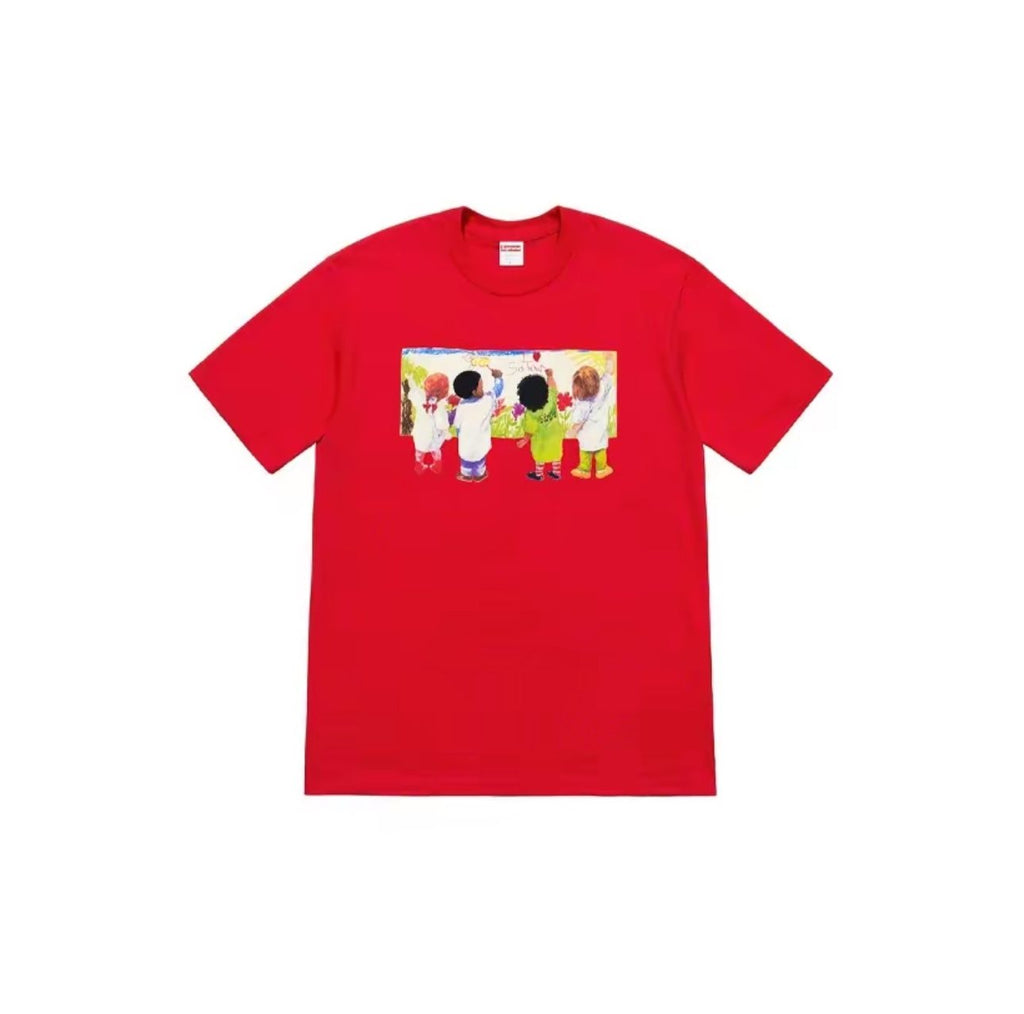 Supreme Kids Graffiti Graphic T-Shirt
