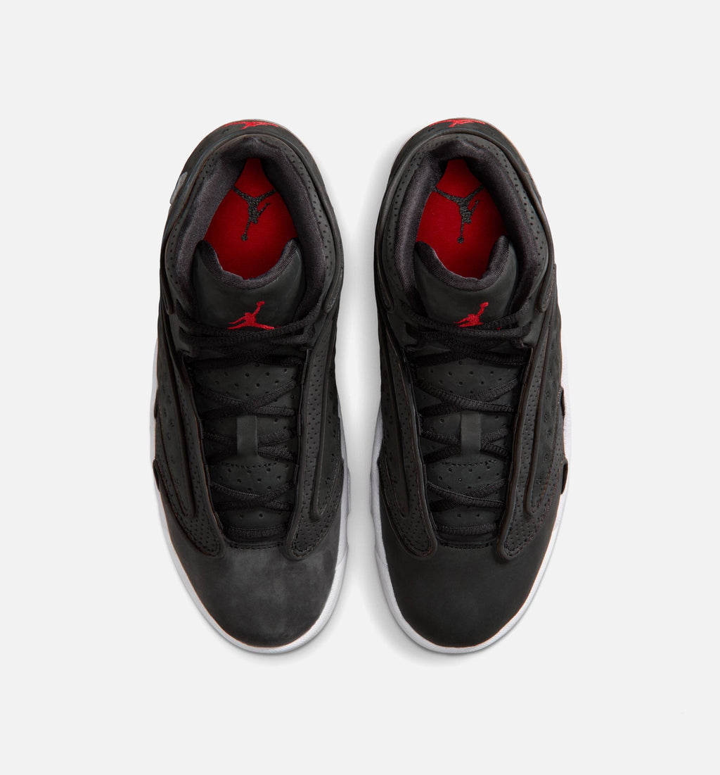 Air Jordan OG Black and University Red Women's Sneakers