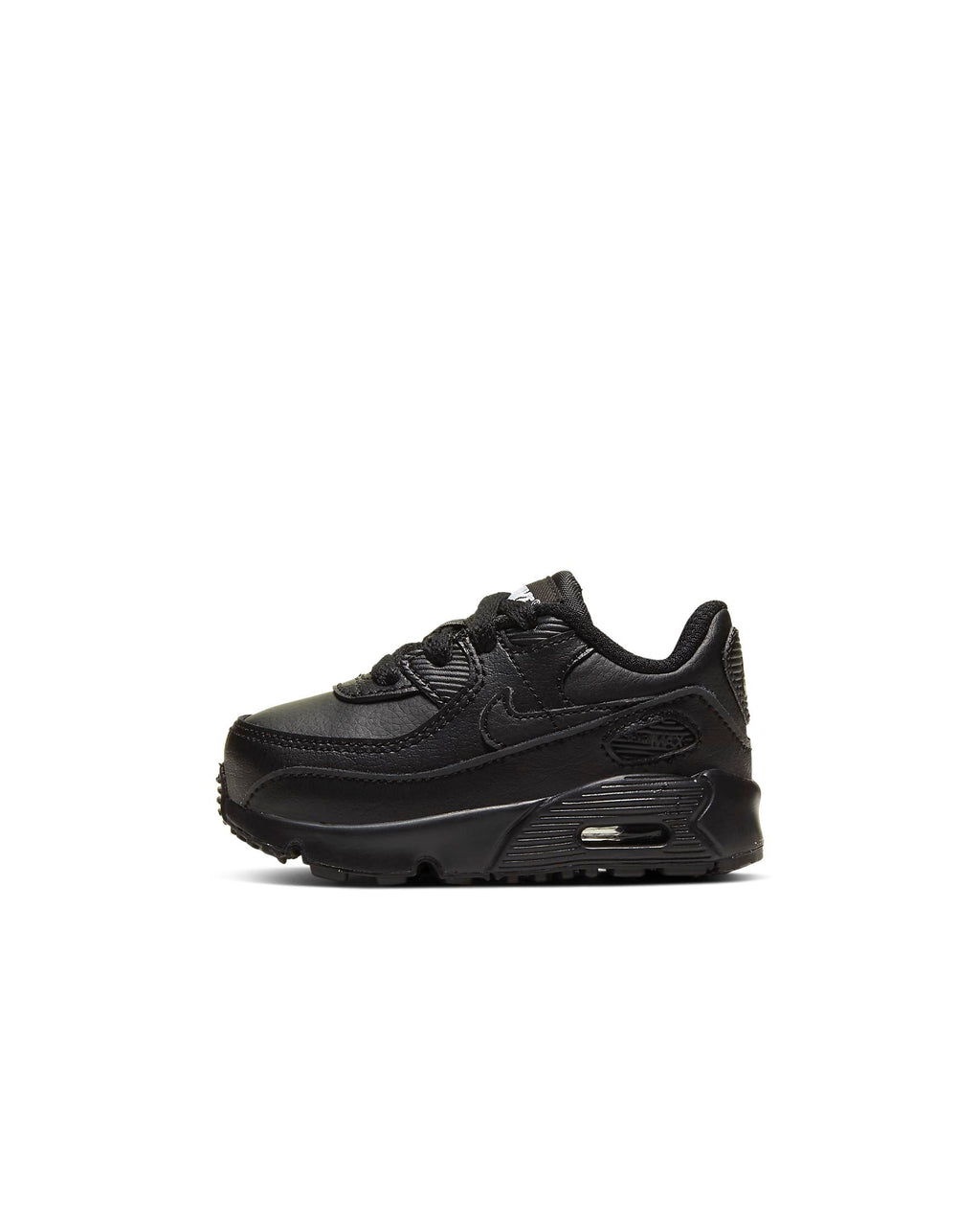 Toddler's Nike Air Max 90 LTR Black/Black-Black-White (CD6868 001)