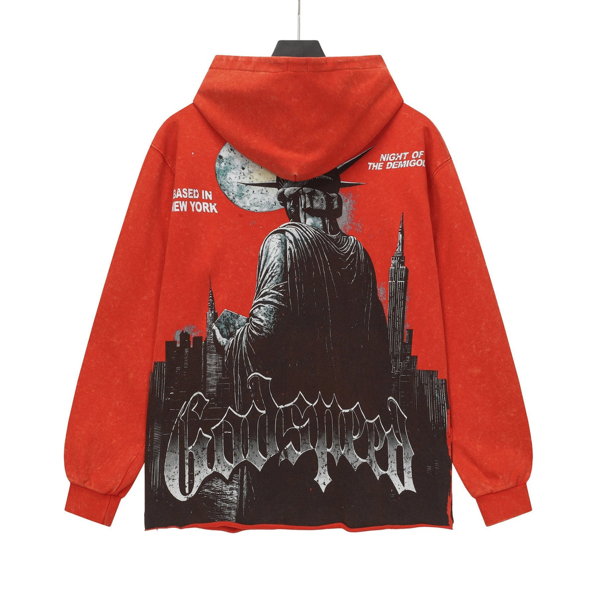 Godspeed Statue of Liberty Graphic Hoodie