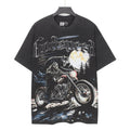 Godspeed Motorcycle Wolf Moon Graphic T-Shirt
