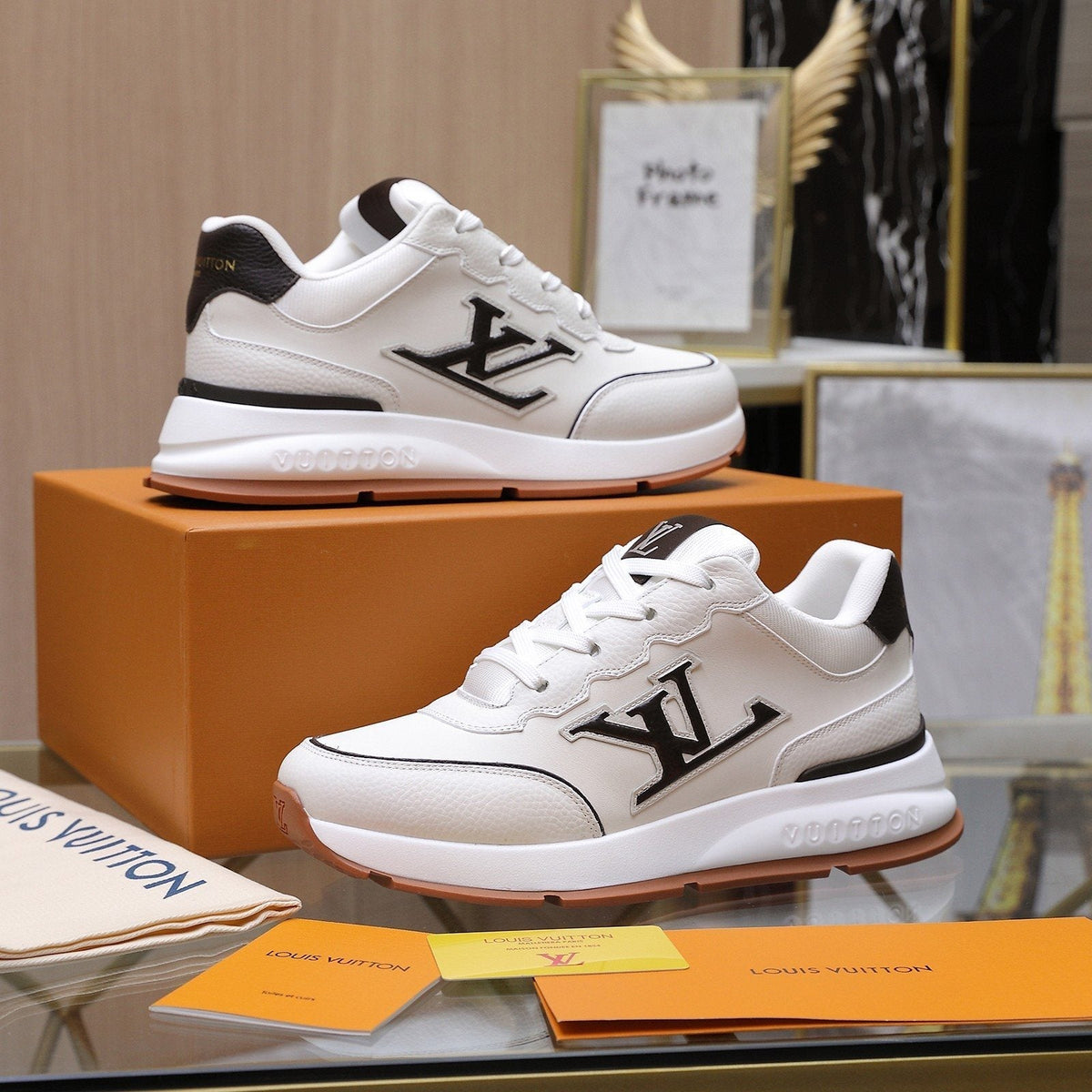 Louis Vuitton Gum-Sole Low-Top Sneakers