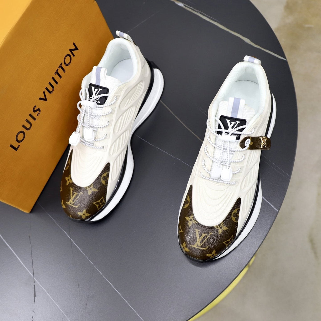 Louis Vuitton Men's Monogram Panel Sneakers