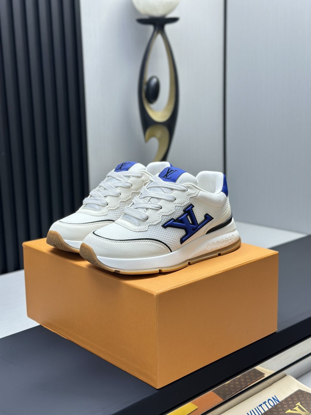 Louis Vuitton Low-Top Lace-Up Sneakers