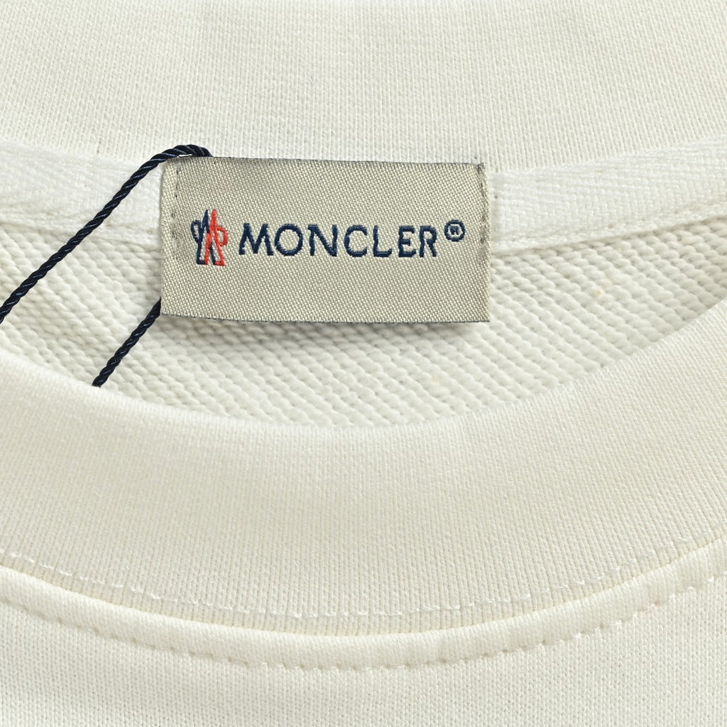Moncler 26SS Chest Grenoble Man Logo Crew Neck Sweatshirt